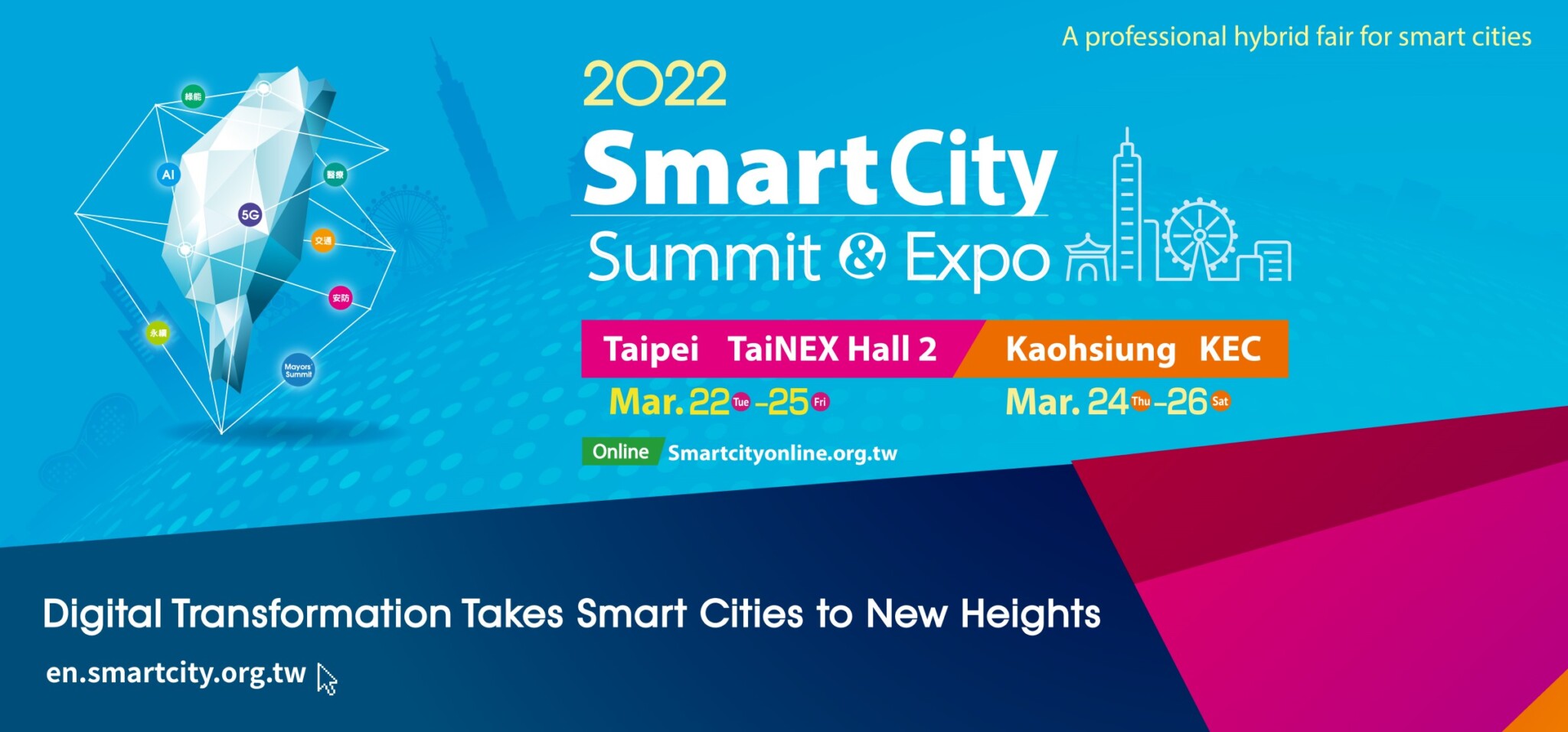 Konferencja Taipei Smart City Summit & Expo SCSE 2022 Wielkopolska